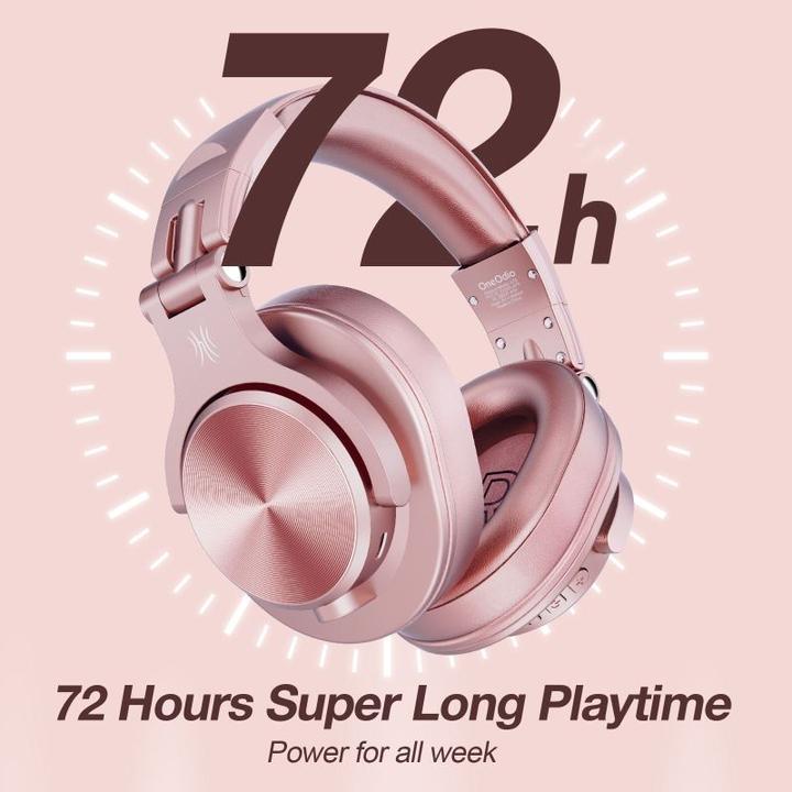 Produktbild OneOdio Headphones Fusion A70 pink (50 h, Kabellos)