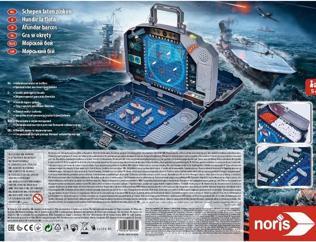 Produktbild Noris Schiffe versenken, Light & Sound (Deutsch, Englisch, Französisch, Italienisch, 2 Spieler)