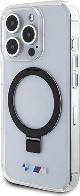 Produktbild BMW BMHMP15LURST iPhone 15 Pro 6.1" przeźroczysty/clear hardcase Ring Stand M Collection MagSafe (Apple iPhone 15 Pro)