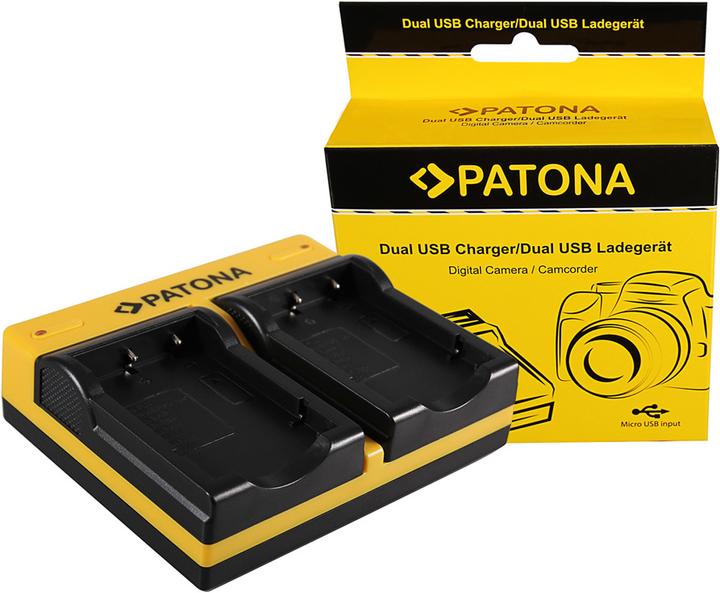 Actual product image Patona Dual Charger USB (Camera battery charger)