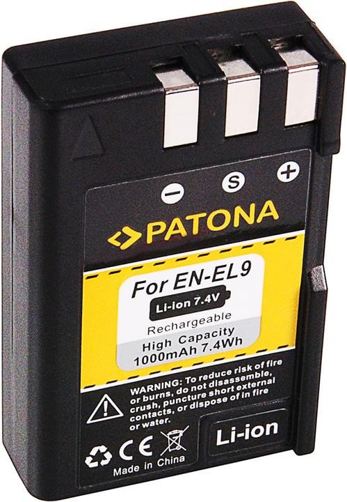 Actual product image Patona EN-EL9 (Camera battery)