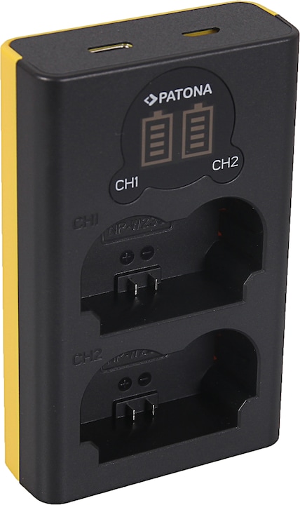 Actual product image Patona Dual LCD Charger USB Fuji NP-W235 (Charger)