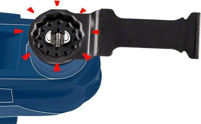 Actual product image Bosch Professional Zubehör Expert MetalMax PAIZ 45 AIT blade for multifunction tools, 45 mm