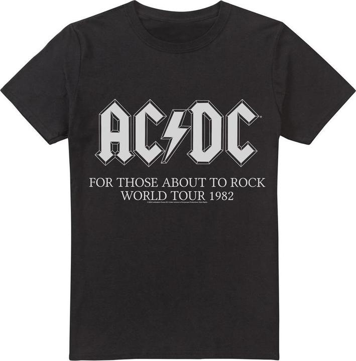 Immagine prodotto AC/DC World Tour 1982 Maglietta Uomo (XXL)
