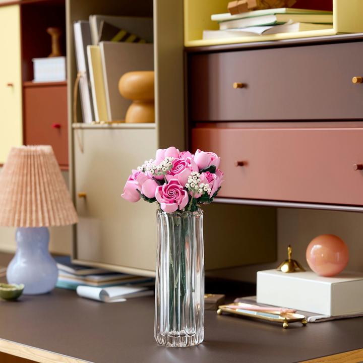 Image du produit LEGO Bouquet de roses roses (10374, LEGO Botanical)