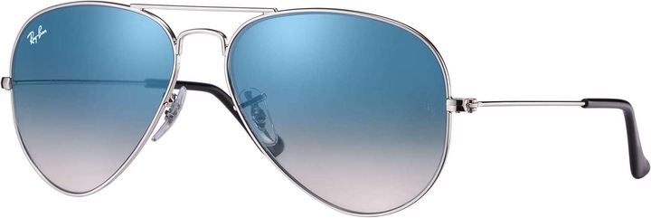 Silver, Light Blue Gradient