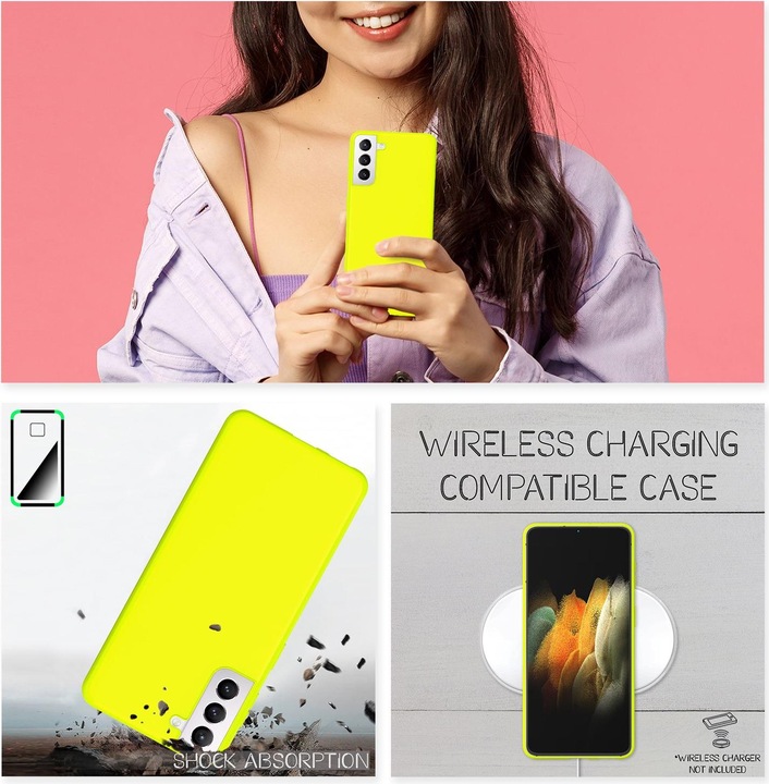 Actual product image Nalia Mobile phone cover (Samsung Galaxy S21)