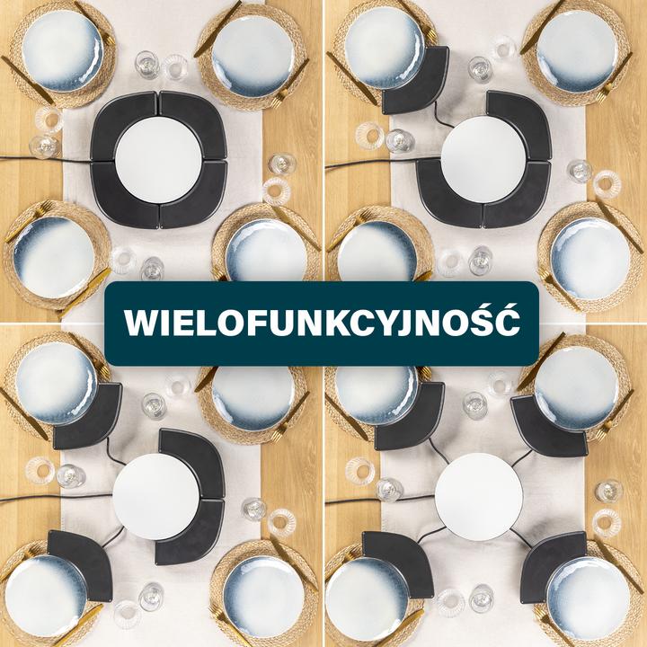 Produktbild Princess 103070 Dinner4all Circle - 4 einzelne Grillplatten - 4 x 250 W – Inklusive Spatel