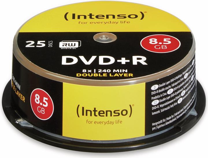 Intenso DVD+R taartdoos (25 x)