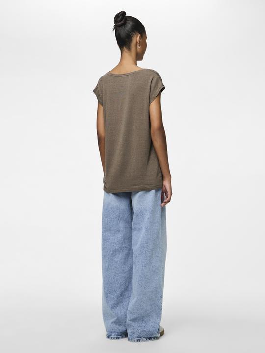 Image du produit Pieces Pcbillo Tee Lurex Stripes Noos Bc (L)