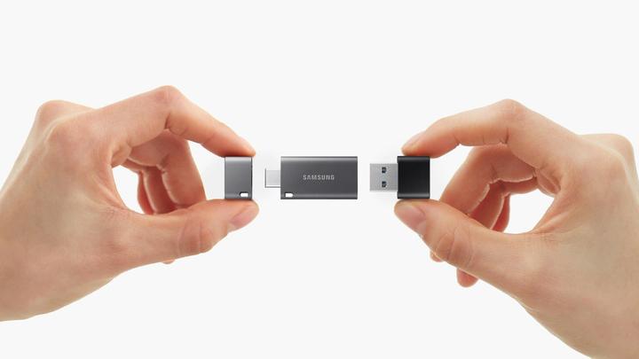 Actual product image Samsung Duo Plus (64 GB, USB-C, USB-A, USB 3.1)