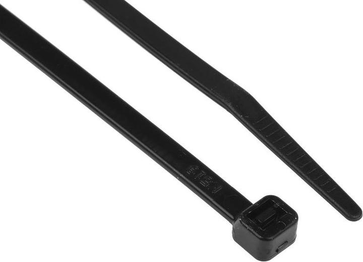 Produktbild RS PRO Kabelbinder schwarz, 188x4,8mm (Kunststoffkabelbinder, 190 mm, 1000 Stk.)