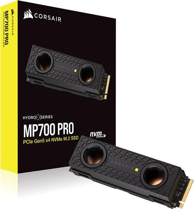 Actual product image Corsair MP700 PRO Hydro X Series (2000 GB, M.2 2280)