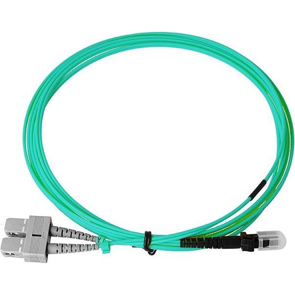 BlueOptics Duplex LWL Patchkabel MTRJ-SC Multimode OM3 3 Meter (3 m), Netzwerkkabel