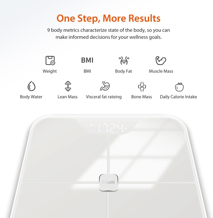 Immagine prodotto iHealth Body Analysis Scale (185 kg)