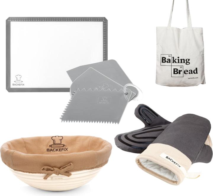 Produktbild Backefix Backset mit Silikonmatte und Zubehör
