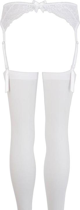 Actual product image No:xqse Suspender belt white S/M (M, S)
