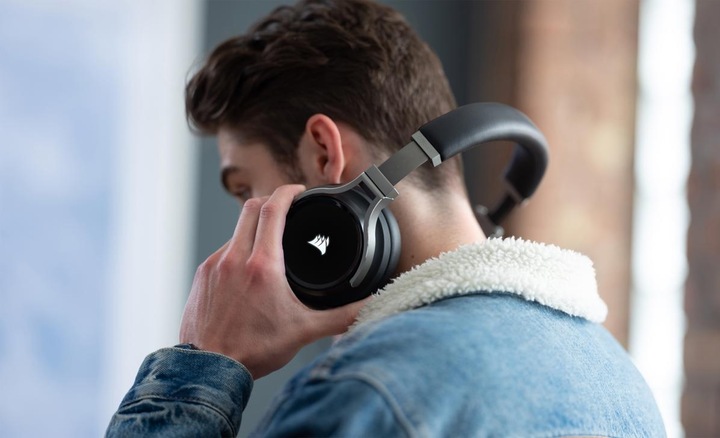 Image du produit Corsair Virtuoso Wireless Carbon (Sans fil)