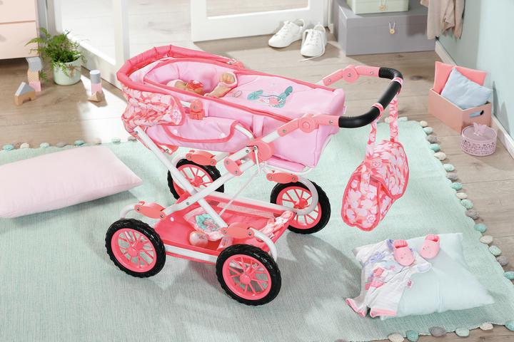 Actual product image Zapf Creation Baby Annabell Active Deluxe Pram Doll pram