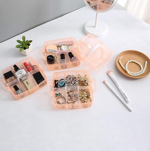 Image du produit Bekos Boîte de rangement pour petites pièces orange transparent (15.50 cm, 1x)