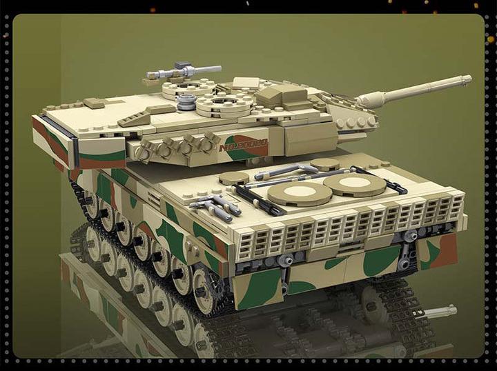 Produktbild Mould King 20020 - Panzer Leopard 2