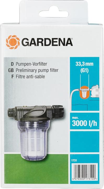 Produktbild Gardena Pumpen Vorfilter