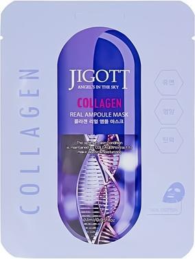 Actual product image Jigott Collagen Real Ampoule Mask 27 Ml (27 ml)