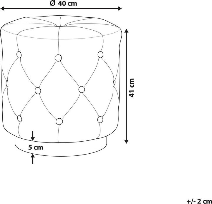 Actual product image Beliani Carrollton