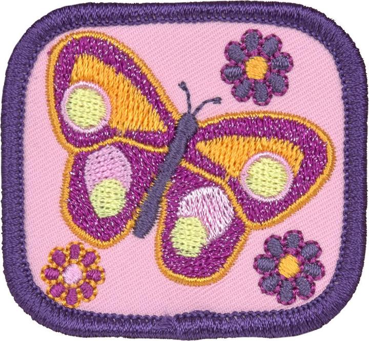 Actual product image Lässig Anhänger und Patches Flowers, 3 Stück (Additional padding)