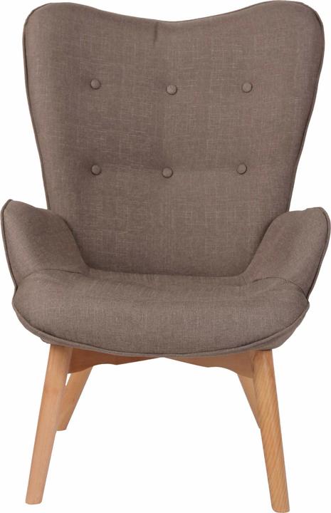 Produktbild CLP Lounger Durham Stoff, taupe