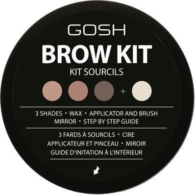 Image du produit Gosh Kit de sourcils (Noir)