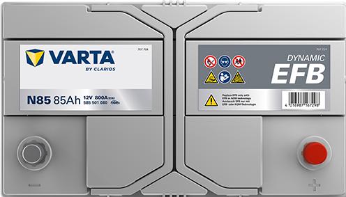 Image du produit Varta N85 Blue Dynamic (12 V, 85 Ah, 800 A)