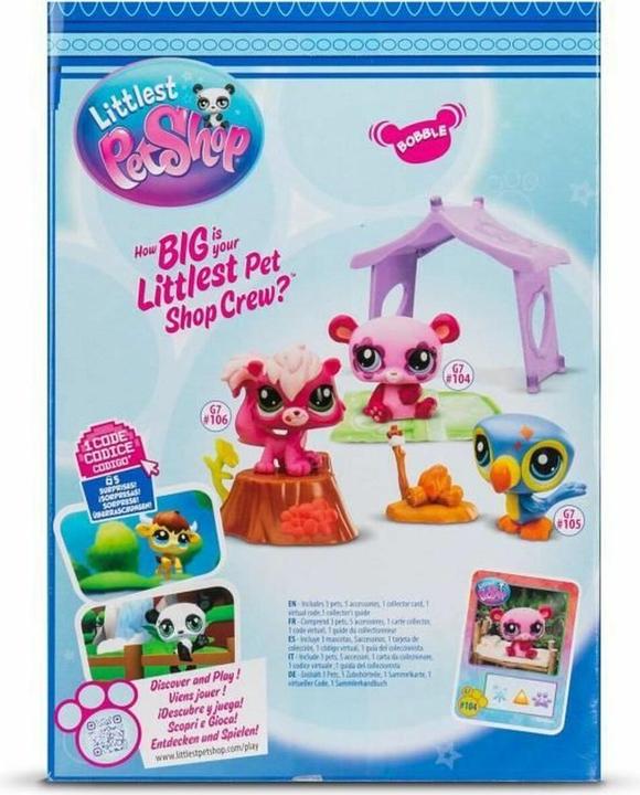 Produktbild Bandai LPS Set 3 Pets Camping & acces. 4+