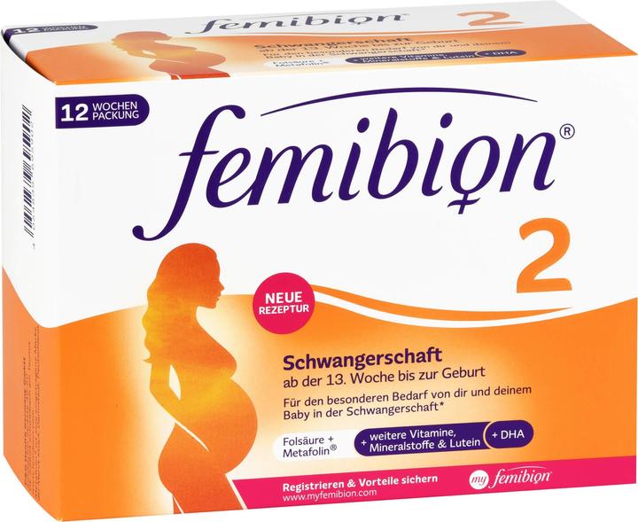Immagine prodotto Femibion Compresse e capsule per la gravidanza (84 Pezzo/i, Pillole)