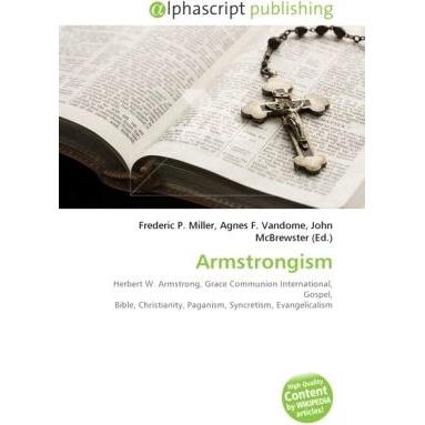 Armstrongism, Sachbücher