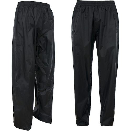 Trespass, Unisex, Outdoorhose, QIKPAC Regenhose - UNISEX (M), Schwarz, M