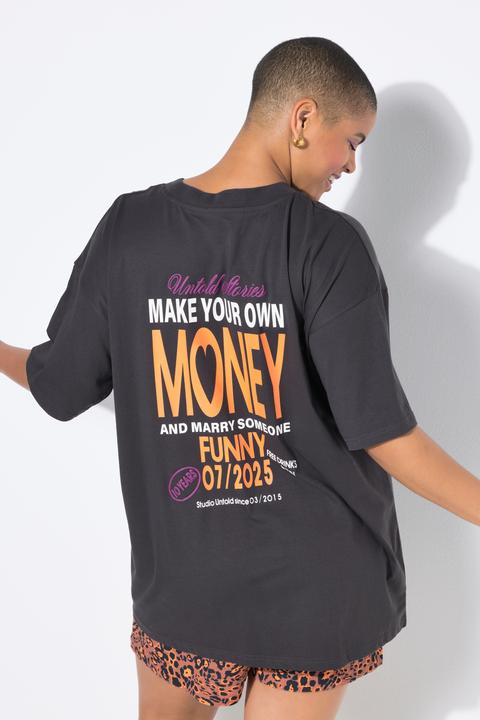 Image du produit Studio Untold T-shirt oversize, imprimé à message (46, 48)