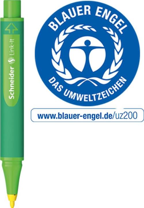 Produktbild Schneider Fasermaler - Link-It - Gelb (1x)