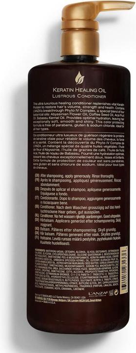 Produktbild L'Anza Keratin Healing Oil - Conditioner (1000 ml)