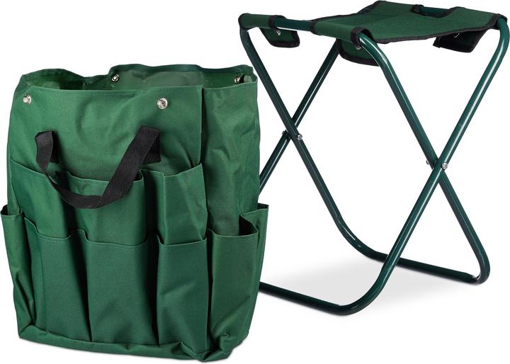 Productafbeelding Relaxdays Kruk voor tuingereedschap