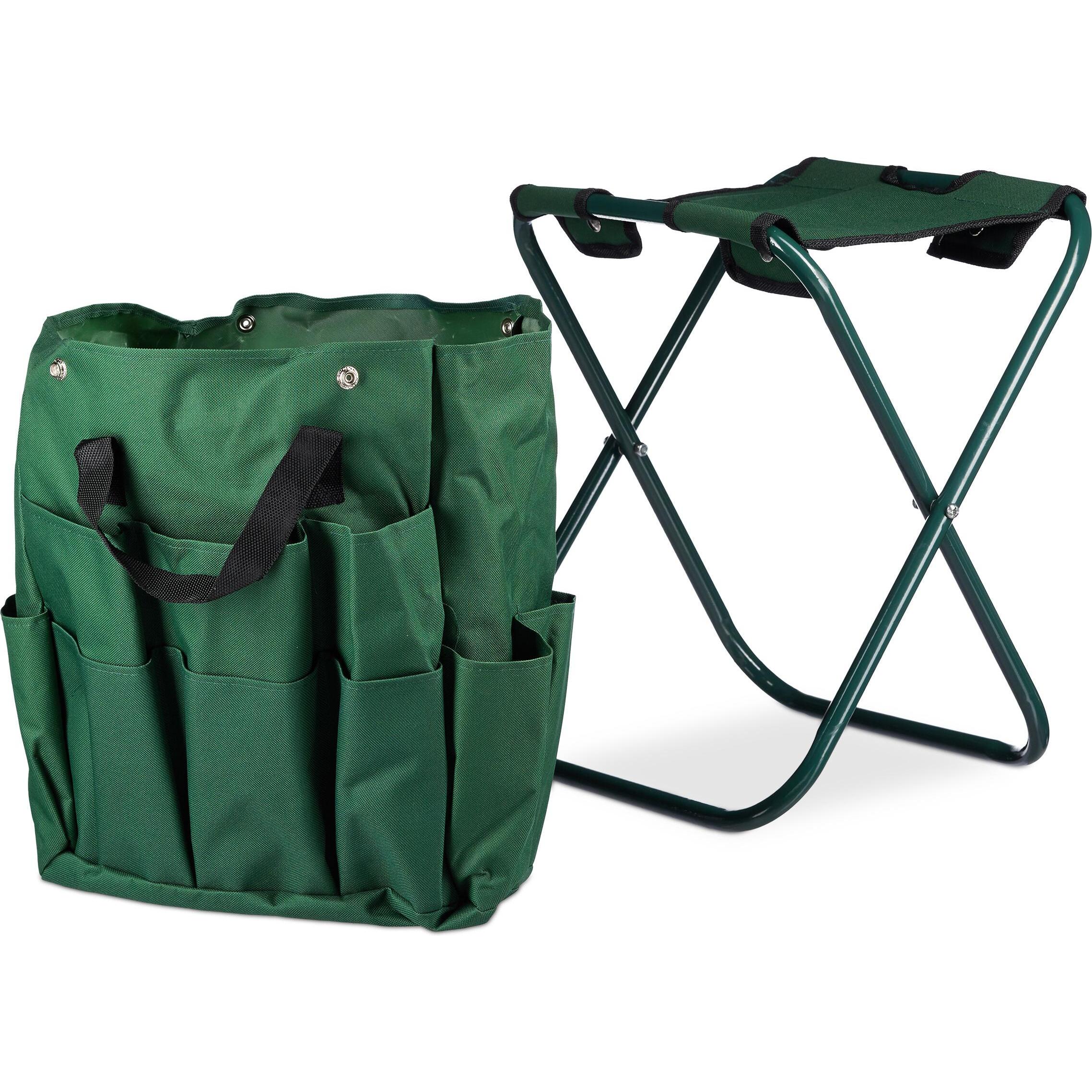 Relaxdays Gartenwerkzeug Hocker (10020714)