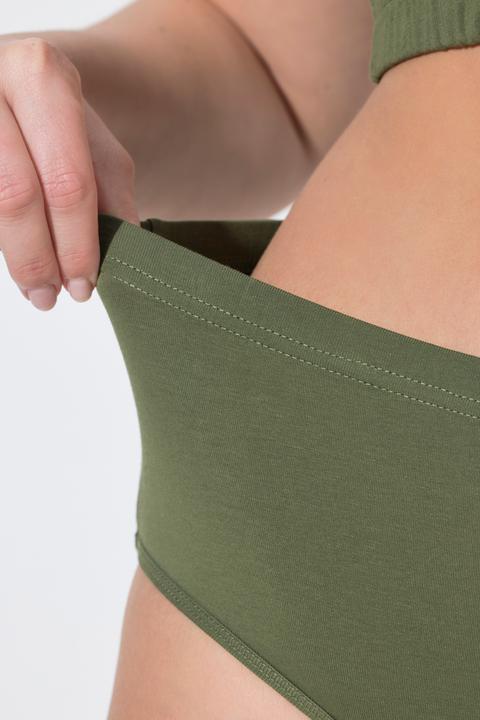 Produktbild Ulla Popken Midislips, 2er-Pack, Ringel/einfarbig (62, 2er Pack)