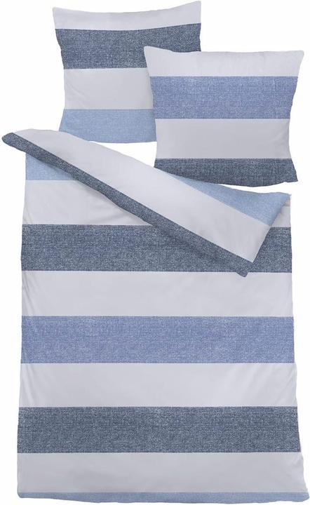 Actual product image Traumschlaf Stripes melange (Bedding set, 80 x 80 cm, 200 x 200 cm)