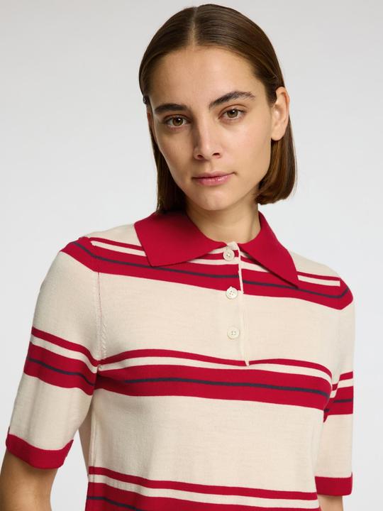 Actual product image Selected Homme 100% Merinowoll Polohemd aus Strick (S)