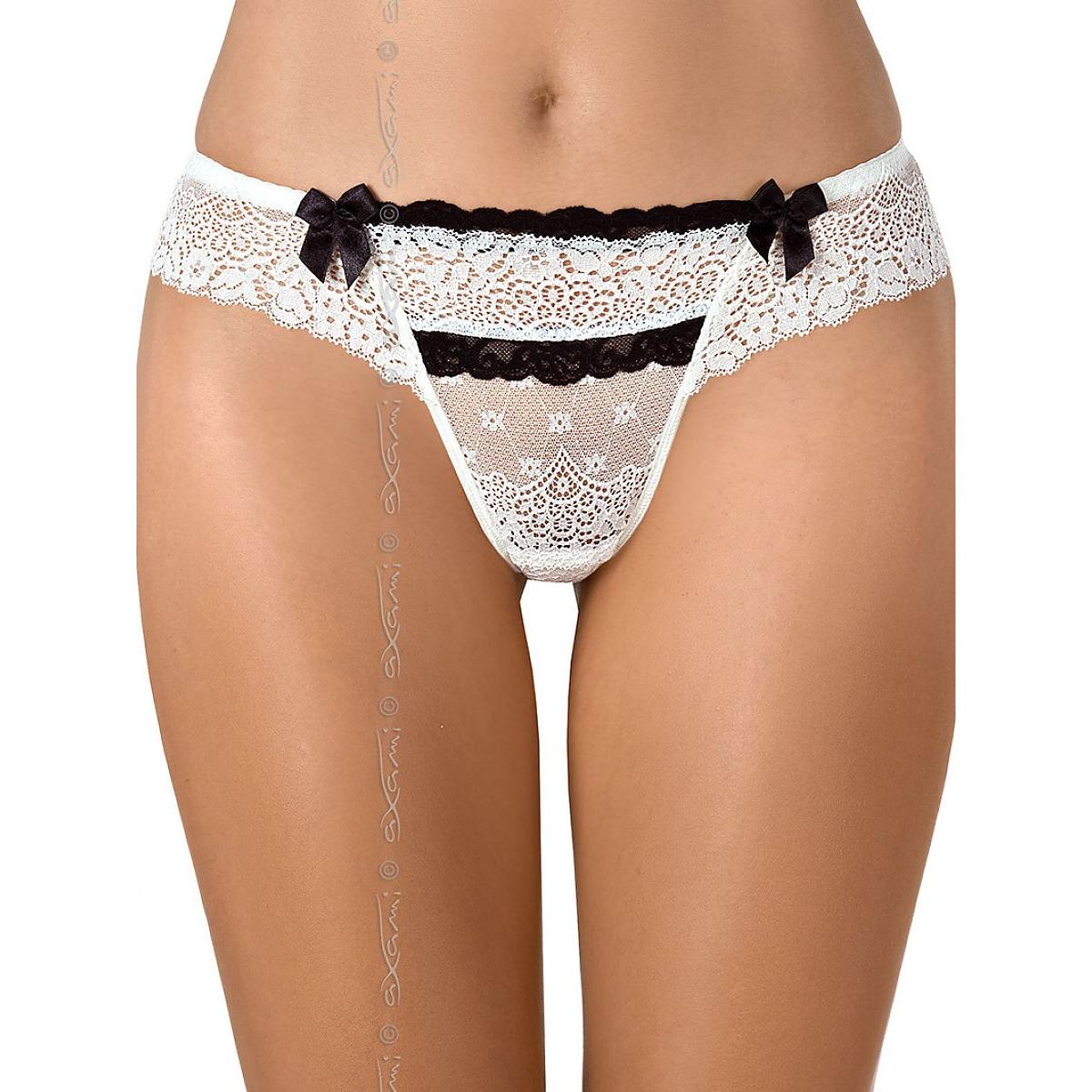 Axami, Damen, Unterhosen, Strings model 126621, Beige, (M)