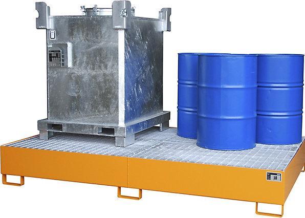 Produktbild kaiserkraft Stahl-Auffangwanne für Tankcontainer