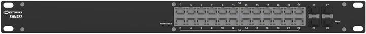 Produktbild Teltonika SWM282 L2+ Managed Switch 24x ETH POE Ports 4x SFP (28 Ports)