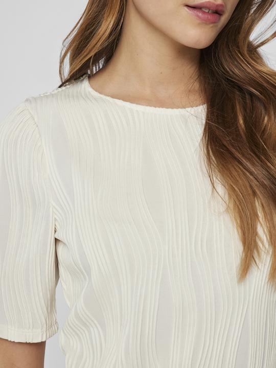 Image du produit Vila Rundhals Oberteil mit kurzen Ärmeln (L)