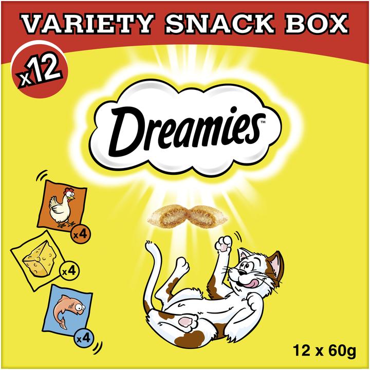 Dreamies Varietätenbox (Senior, 12 Stk., 720 g)