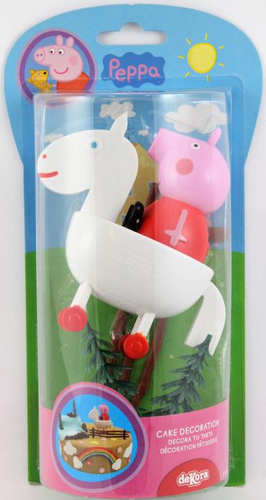Actual product image Dekora Cake decoration Peppa Pig